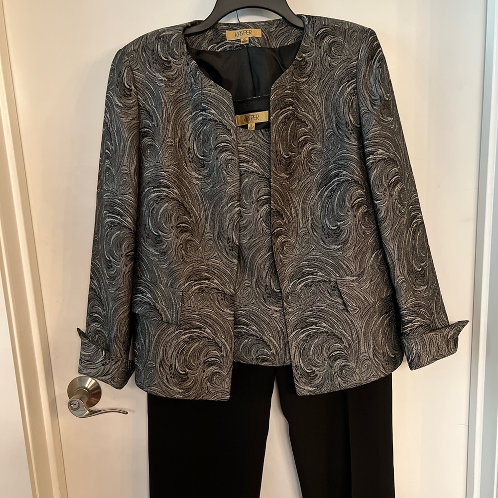 Kasper three piece suit